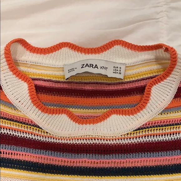 Zara Long Sleeve Knit Top - Picture 4 of 4